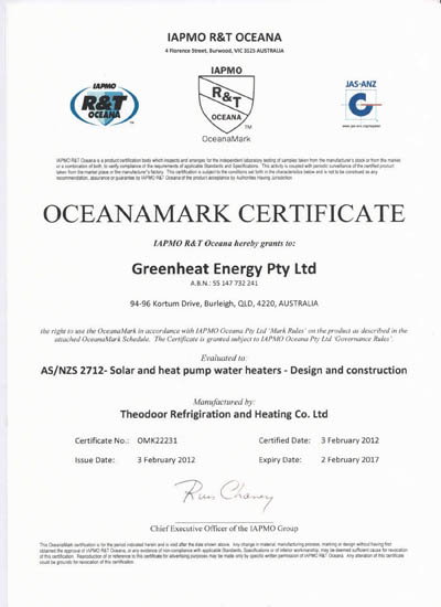 OC certification
